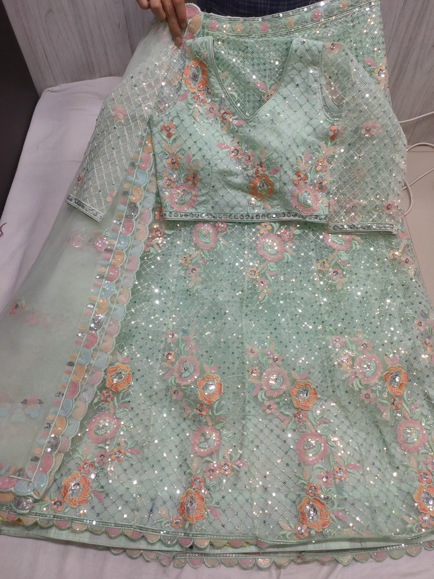 Georgette Lehenga Choli with Dupatta in Berlin