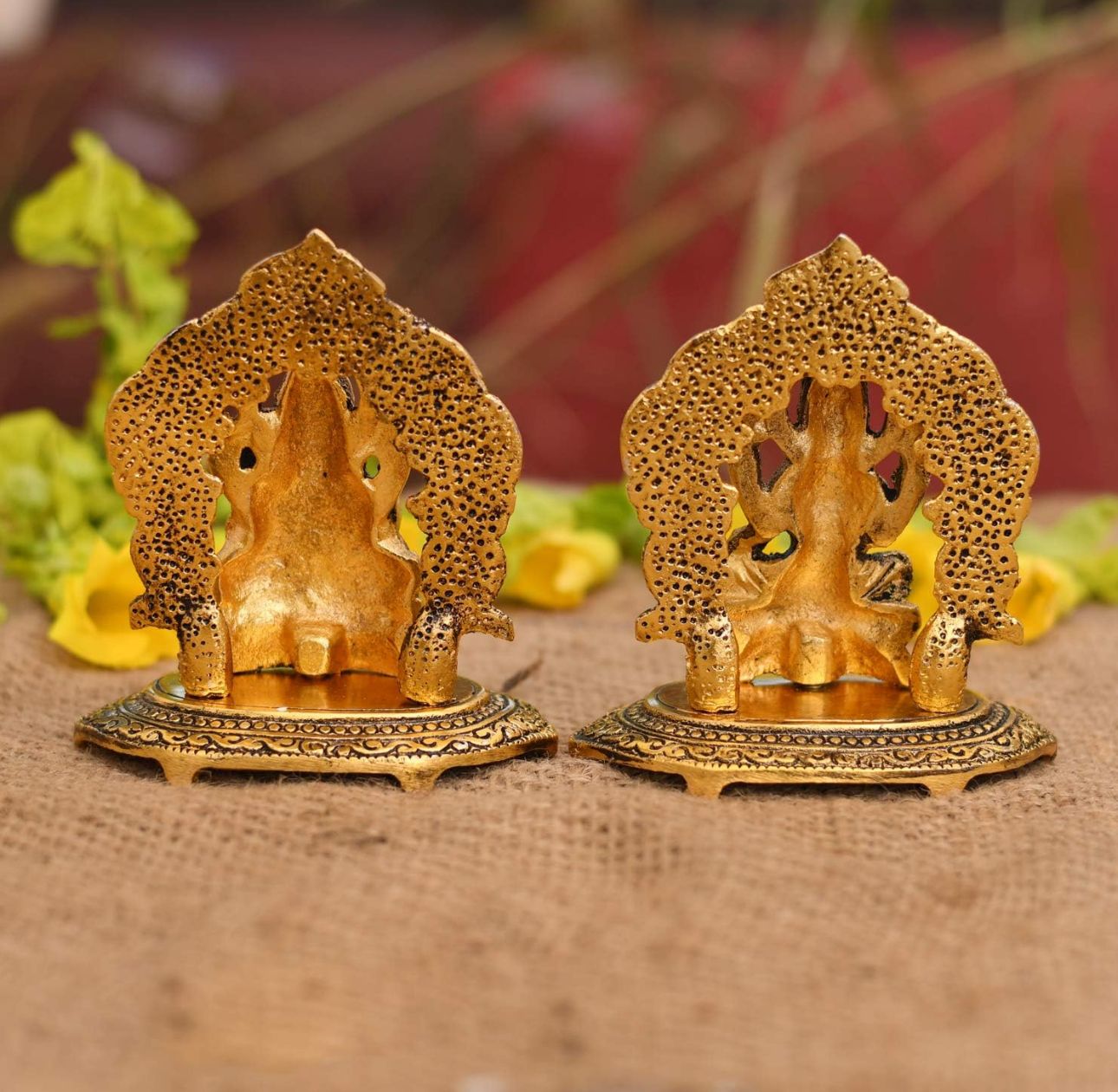 Laxmi Ganesh Set Idol Showpiece Metal in Germany