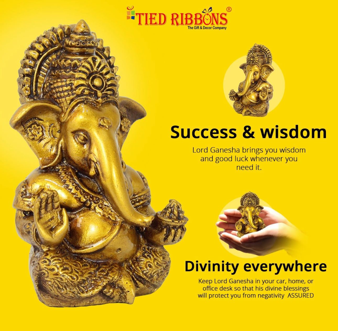 Lord Ganesh Idol for Car Dashboard Home Decor in Germany