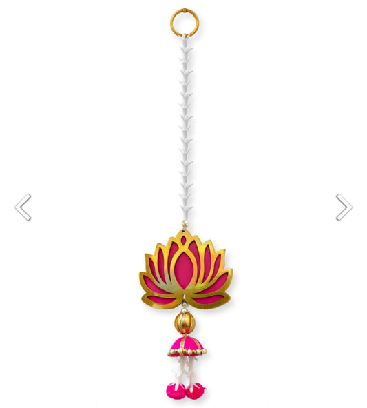 Lotus Tassel Door & Wall Hanging in Munich