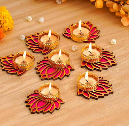 Decorative Diwali Diya  \ Lotus Tealight Candle Holder in Germany