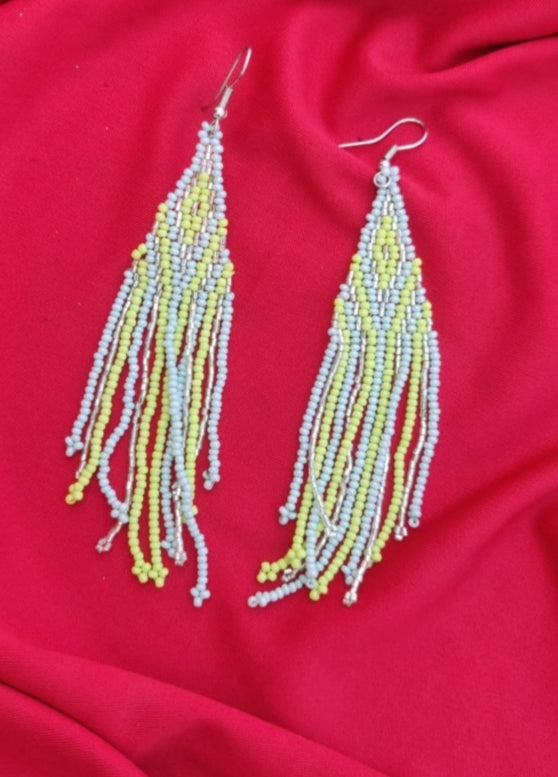 Beaded Earring Neon Color in Berlin