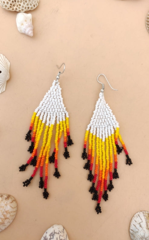 Designer Beaded Earrings in  Poland