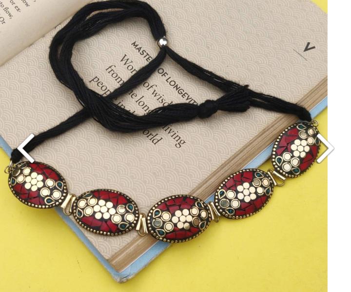 Afghani Laq Tibetan Boho Light weight Necklace in Berlin