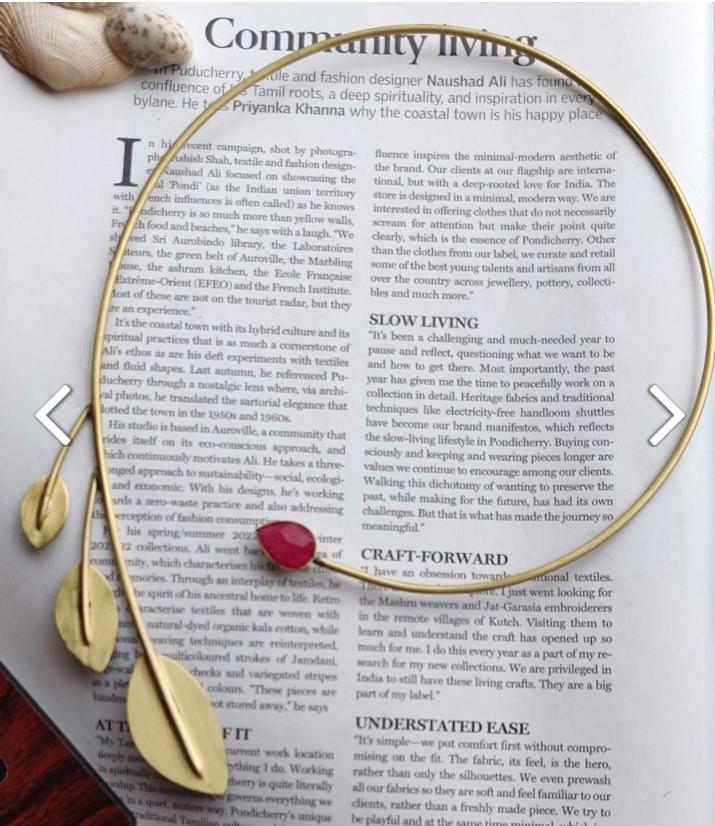 old Plated Cuff Bracelet in Germany