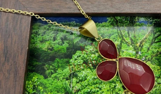 Brass Pendant With Stone in Berlin