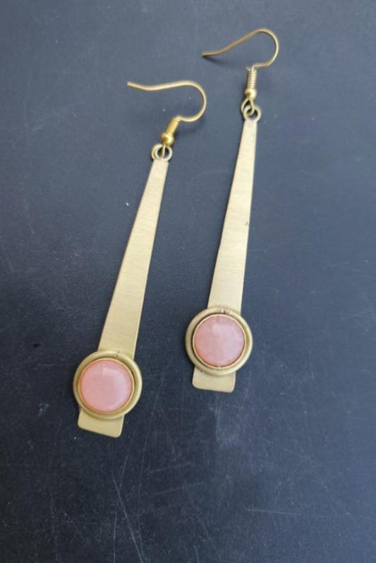 Gold Plated Long Dangler Earrings in Germany