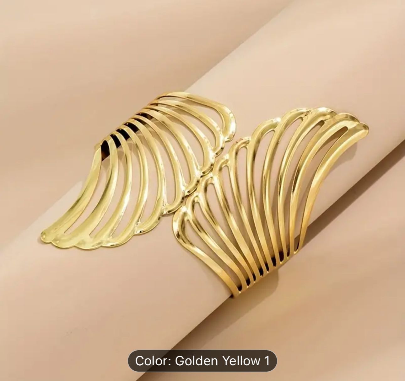 Cuff Gold Fancy Bracelet in Munich