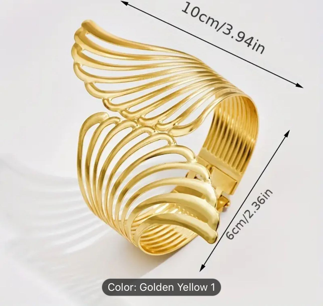 Cuff Gold Fancy Bracelet in Munich
