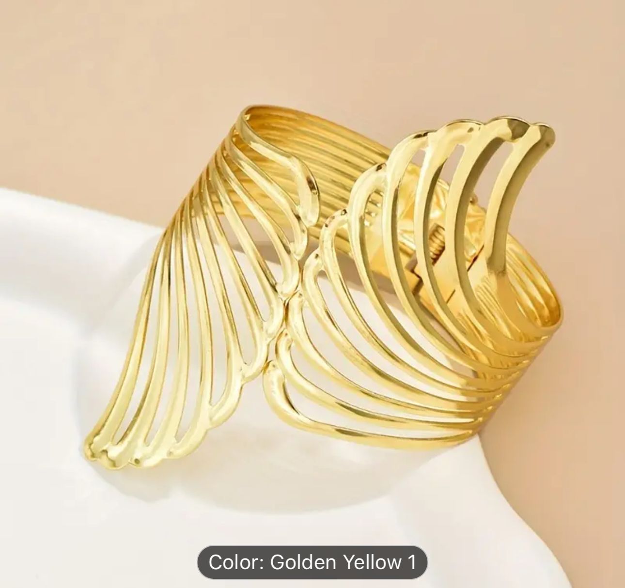Cuff Gold Fancy Bracelet in Munich