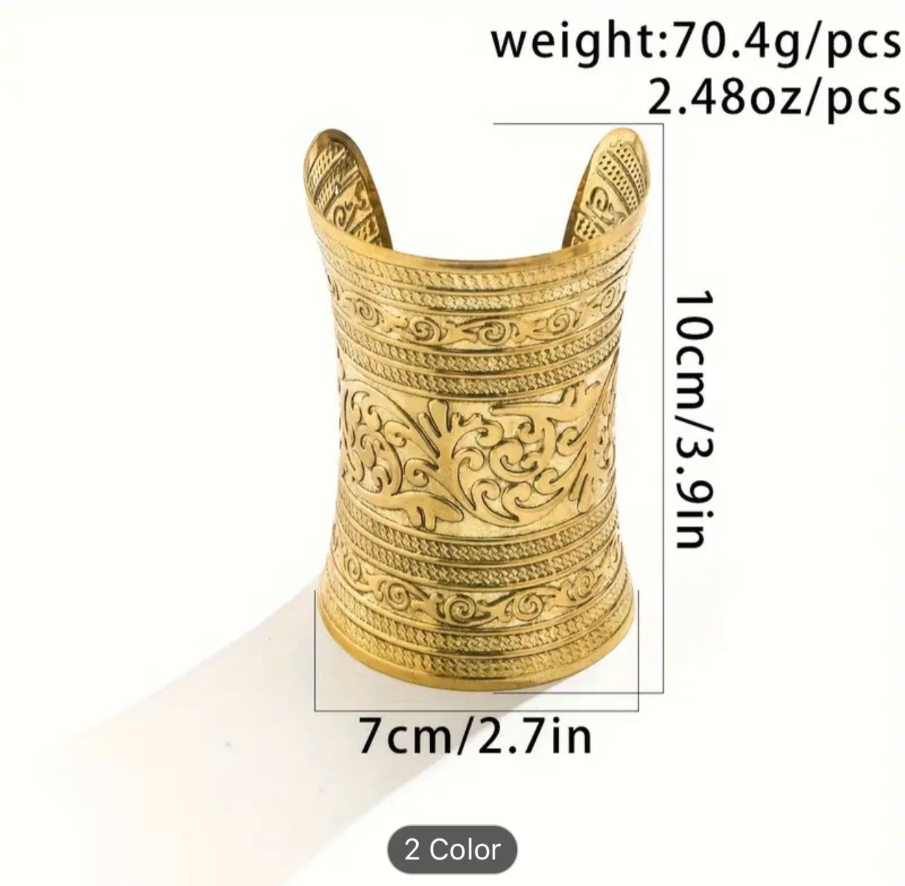 GERMAN GOLD TRIBAL STYLE BANJAARA BRACELET IN BERLIN