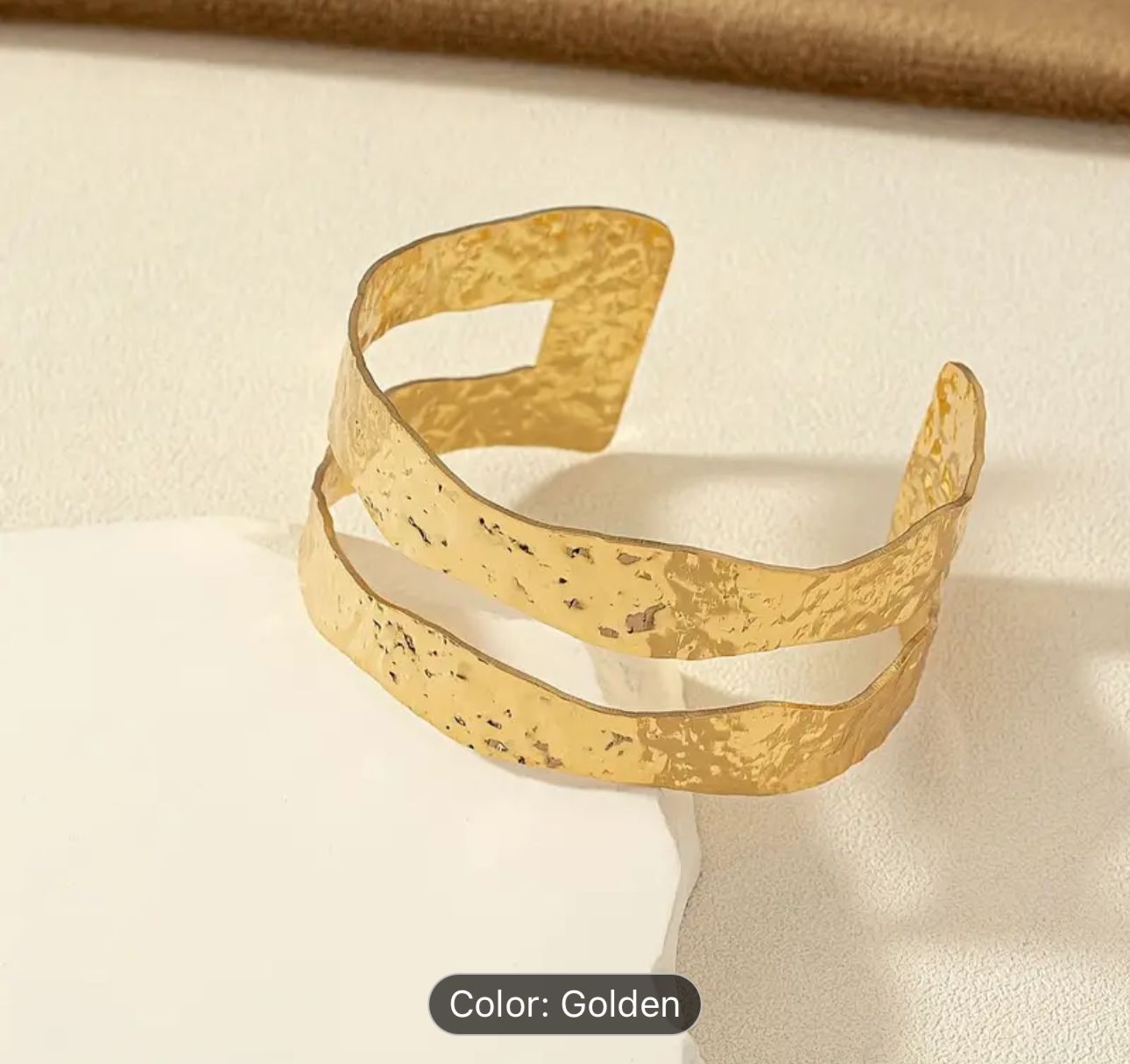 Golden Cuff Bracelet in Munich