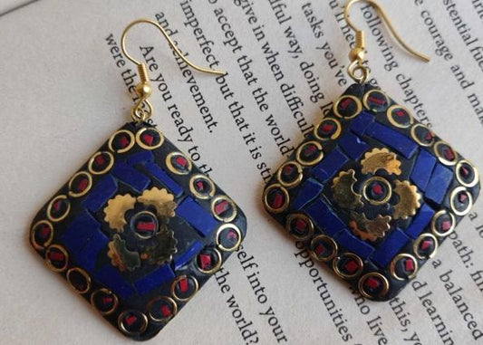 Boho Tibetan Style Earrings in Berlin
