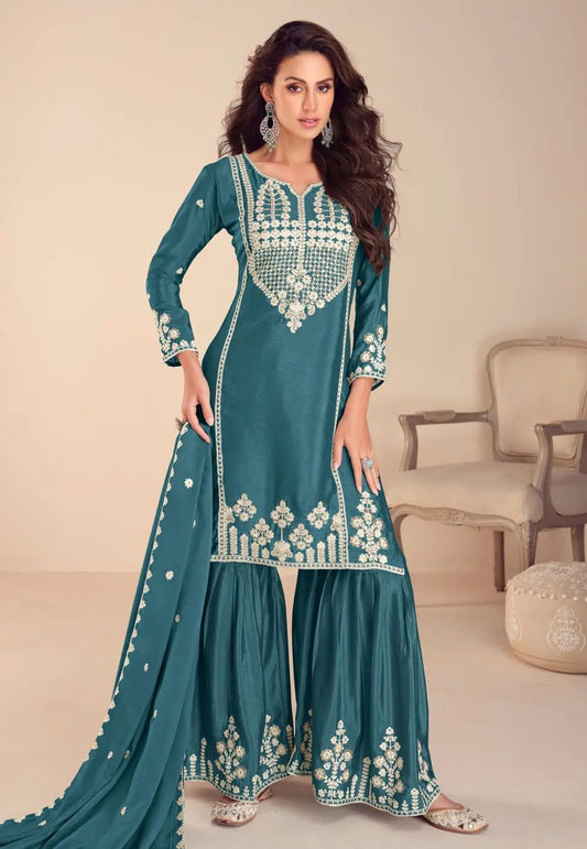 Embroidered Readymade Salwar Kameez in Germany