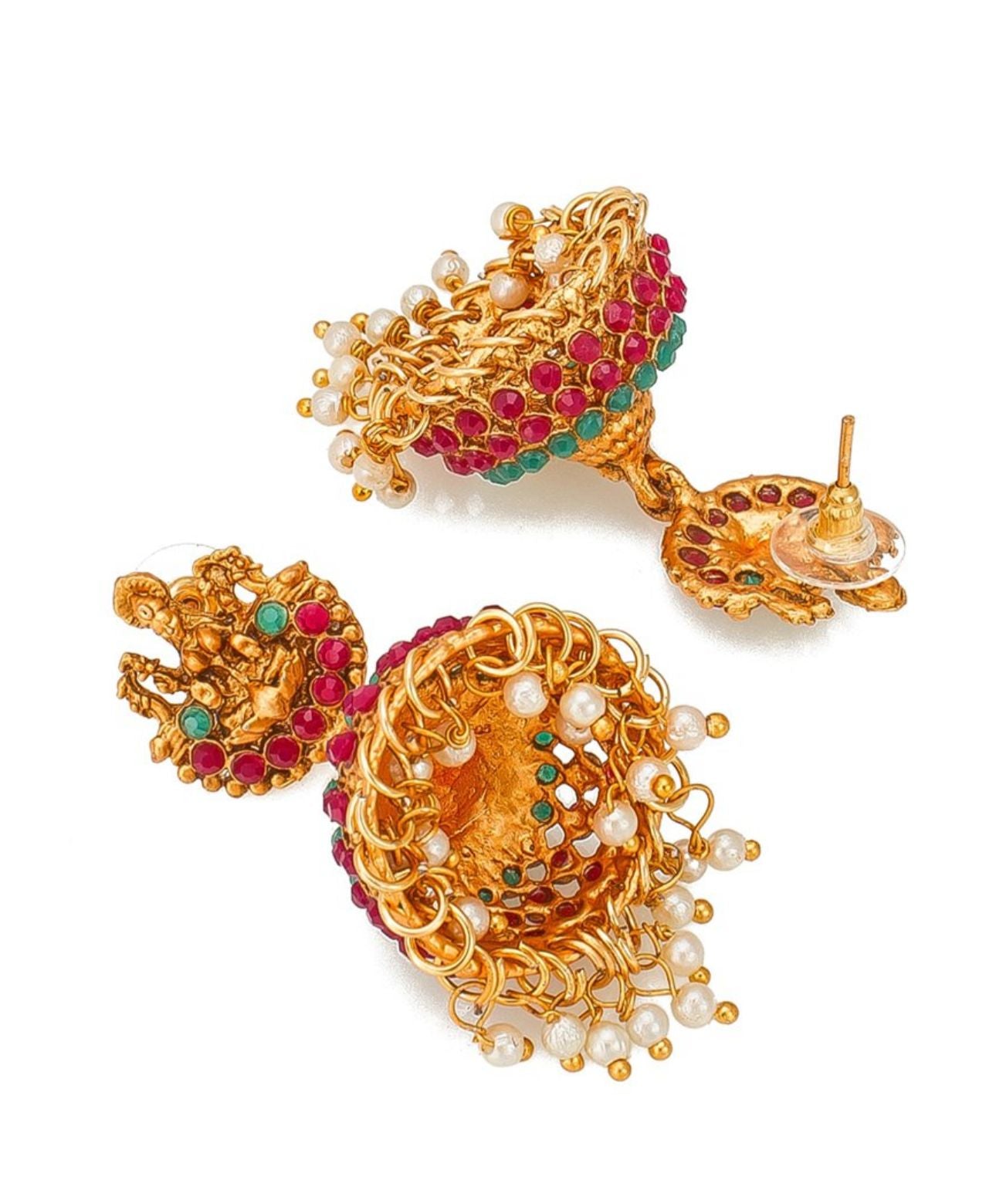 Gold-Plated Gold-Toned Choker Necklace Jewellery Set in Germany