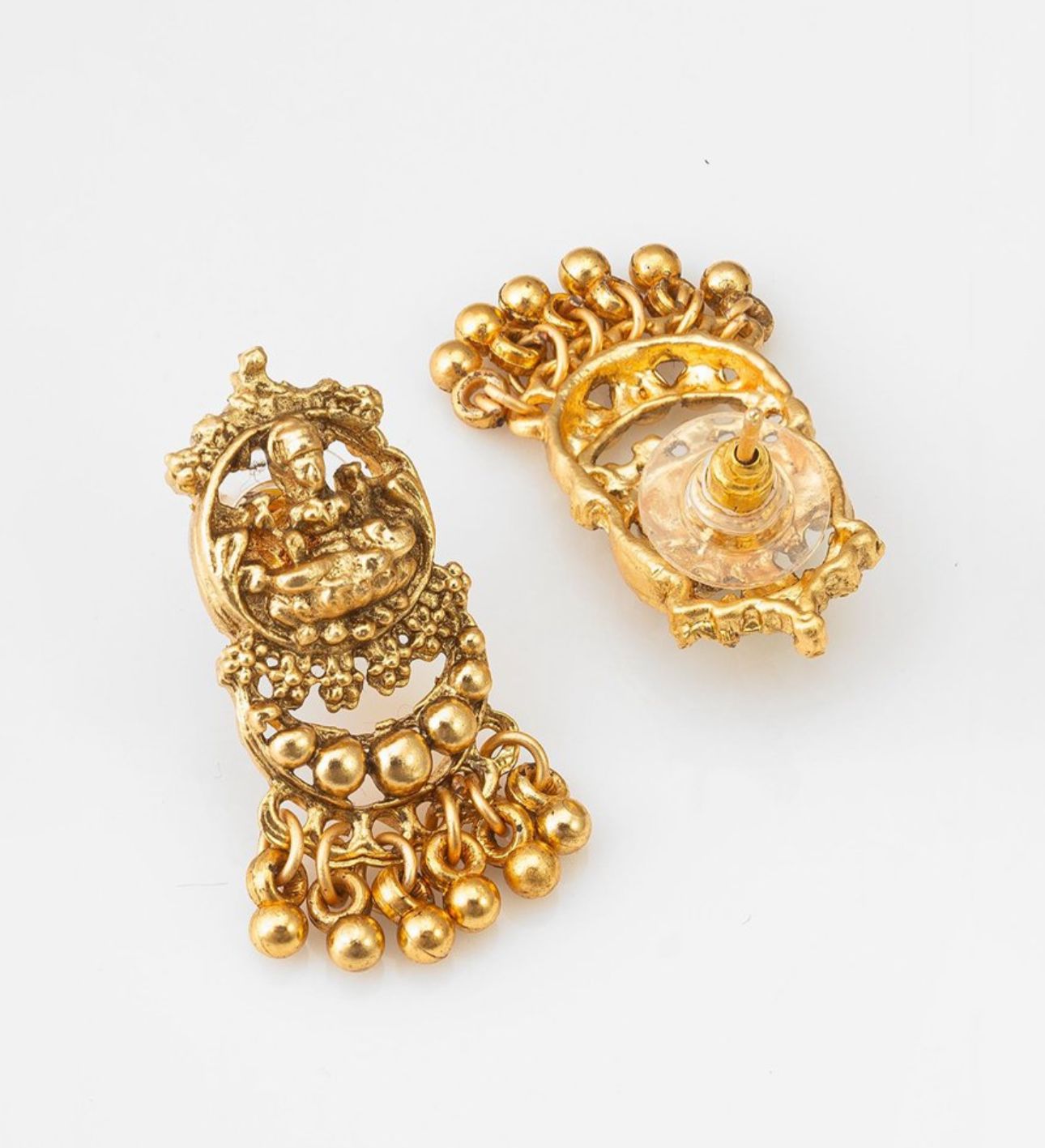 Gold-Plated Stone Studded & Beaded Jewellery Set in Germany