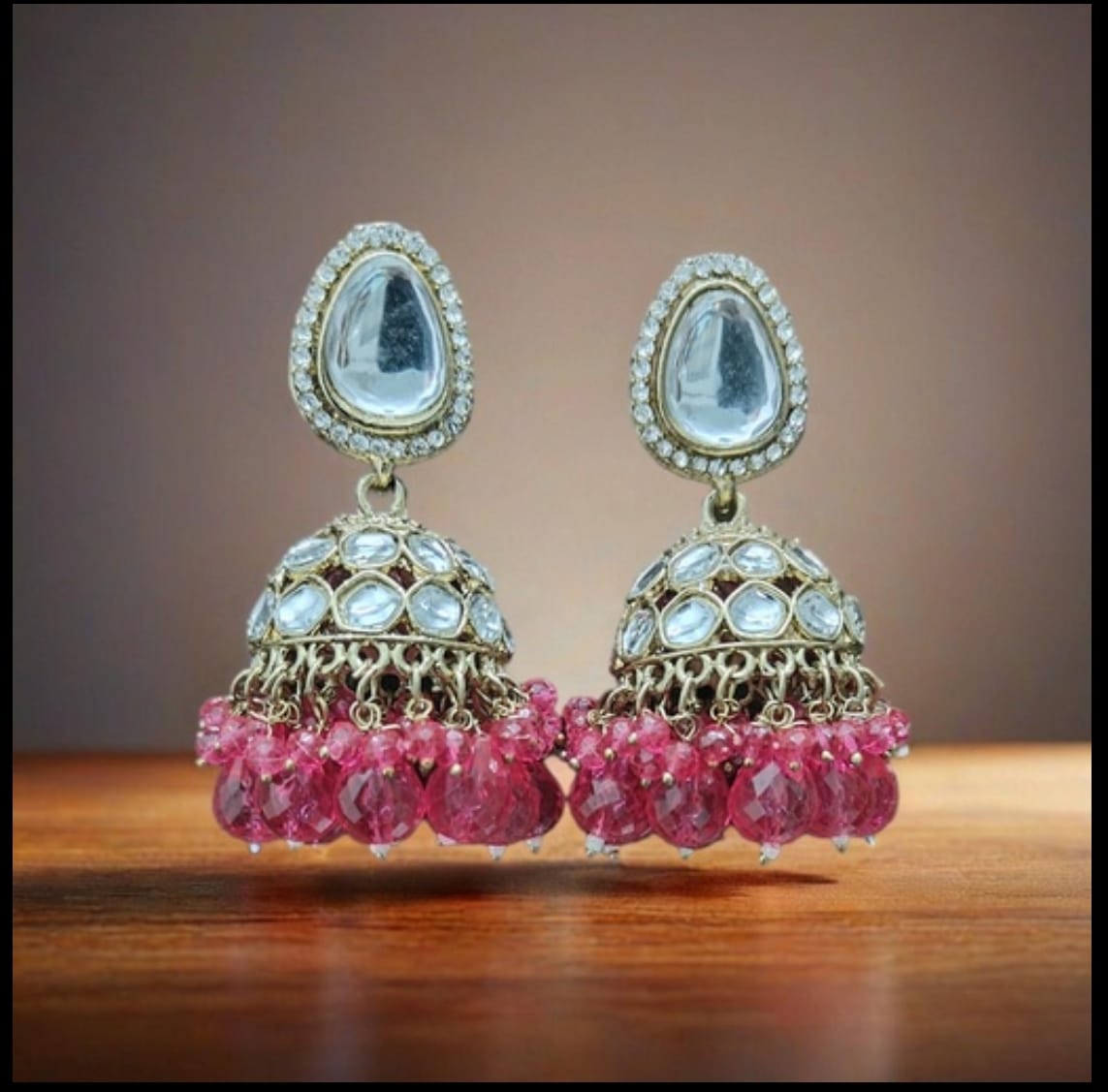 Silver Plated Alloy Jhumki Earring in Berlin