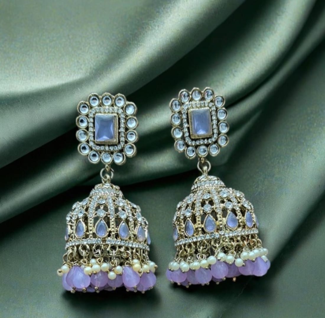 Traditional Indian Jhumka Earrings for Women in Berlin