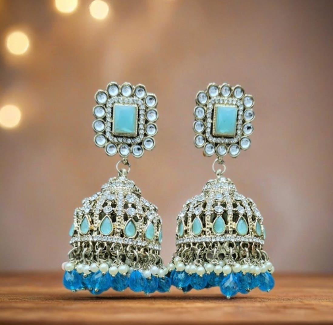 Traditional Indian Jhumka Earrings for Women in Berlin