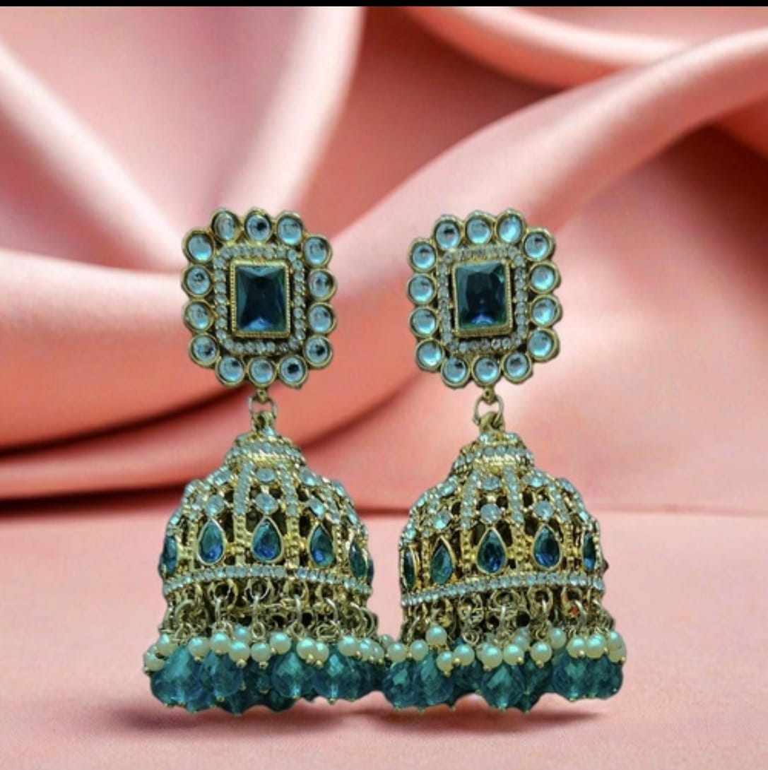Traditional Indian Jhumka Earrings for Women in Berlin