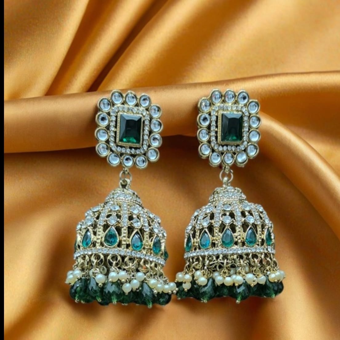 Traditional Indian Jhumka Earrings for Women in Berlin
