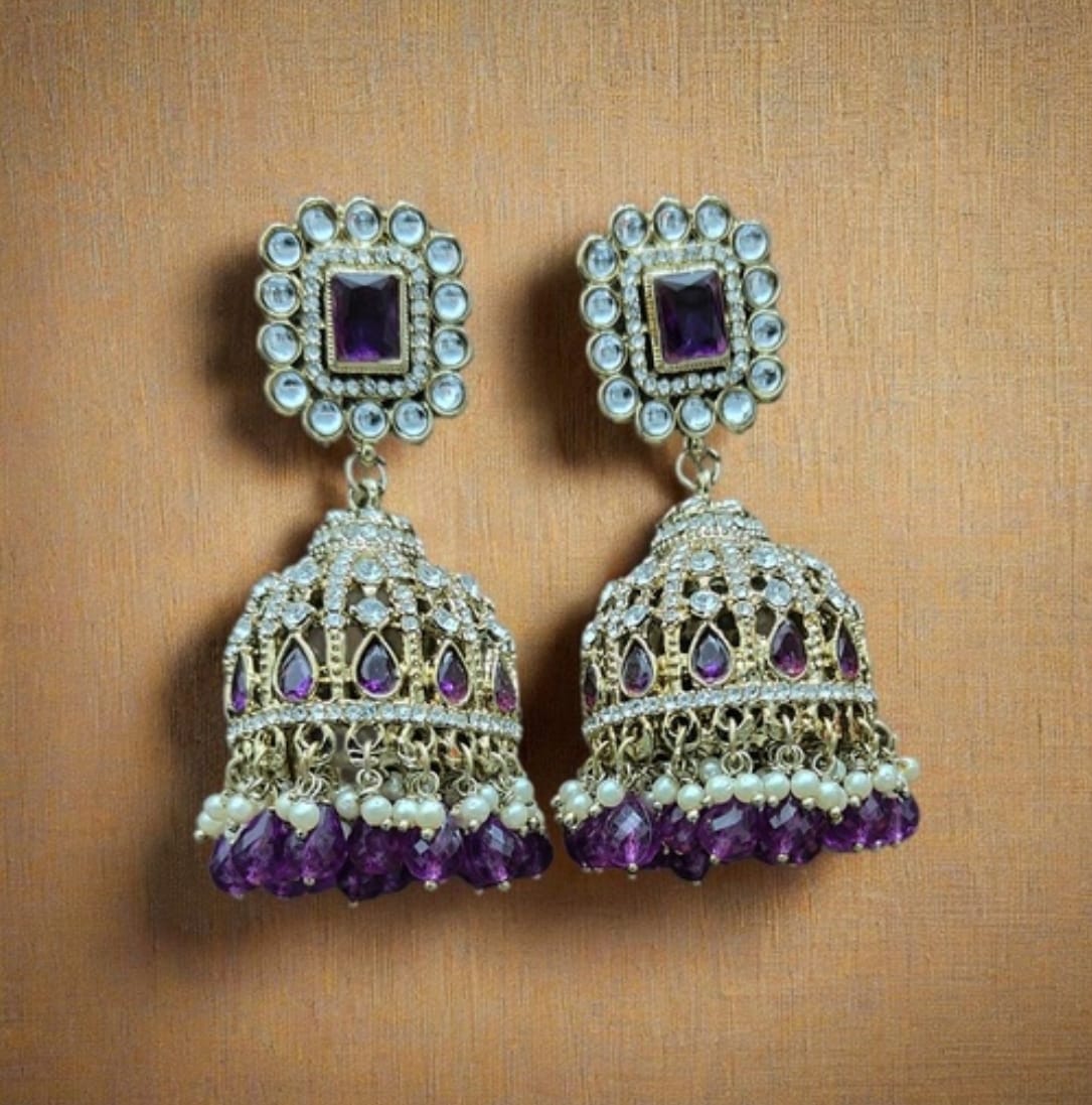 Traditional Indian Jhumka Earrings for Women in Berlin