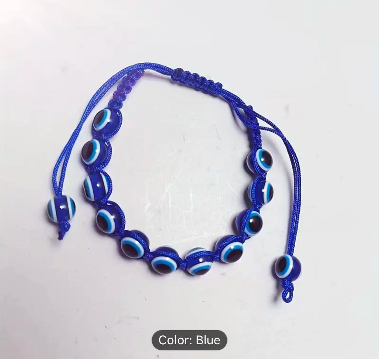 Handmade Blue Colour Thread With Silk Dori Evil Eye Bracelet in Berlin