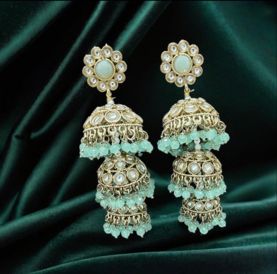 Traditional Indian Jhumka Earrings for Women in Munich