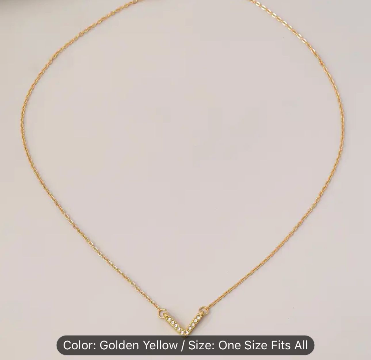 Rose Gold-Plated Cubic Zirconia-Studded Short Necklace in Germany