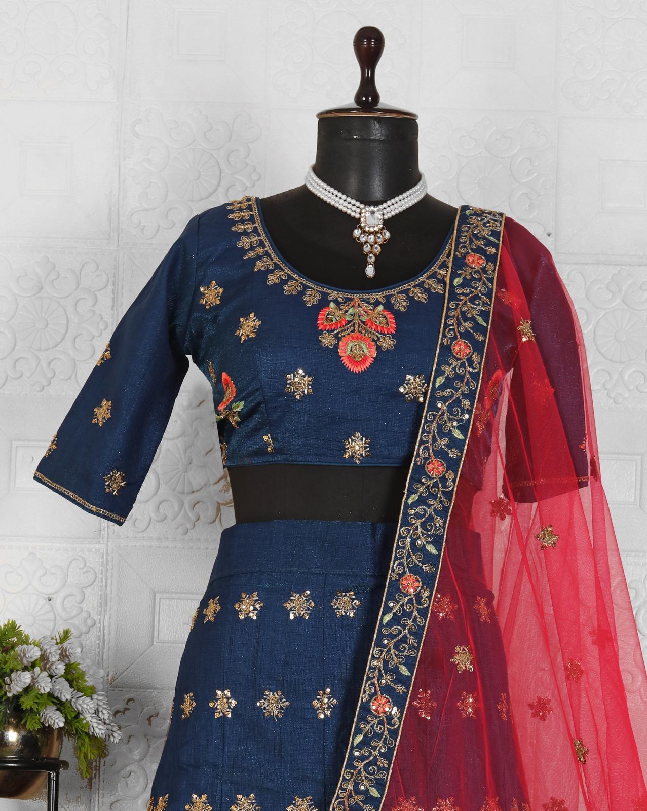 Embroidery lehenga choli in Germany
