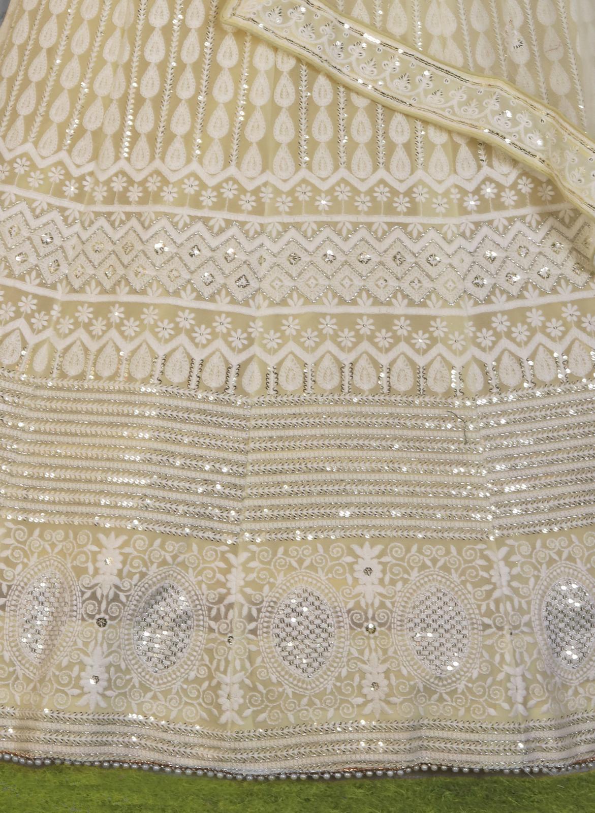 Georgette Party Wear Lehenga in Germany