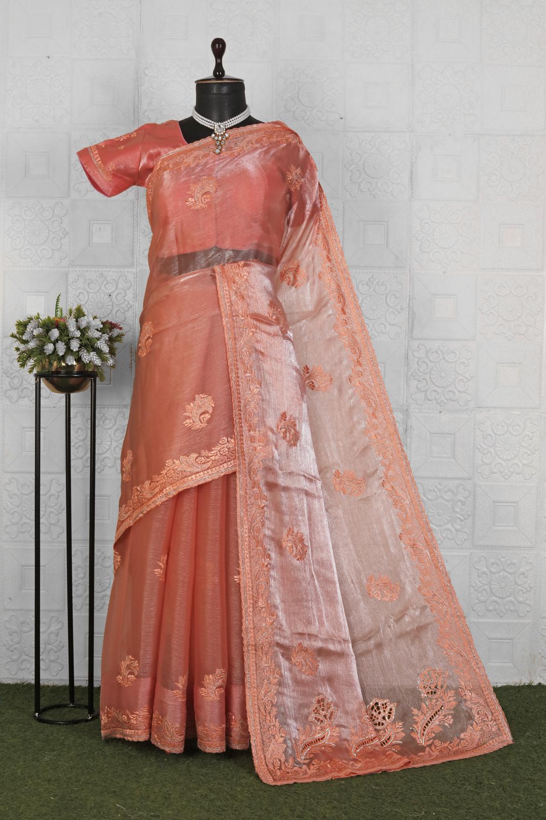 Pretty Organza saree in Munich