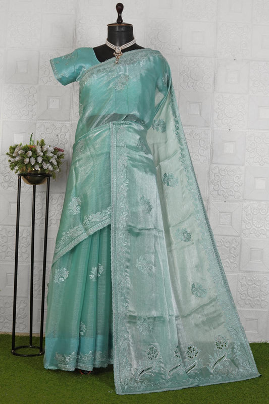 Beautiful Organza saree in Germany
