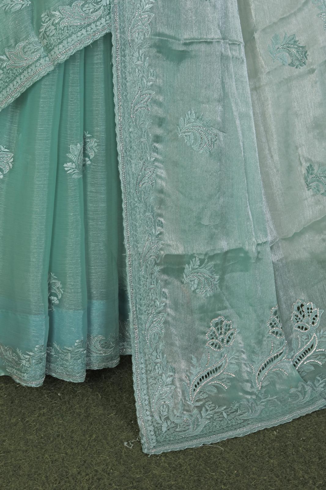 Beautiful Organza saree in Germany