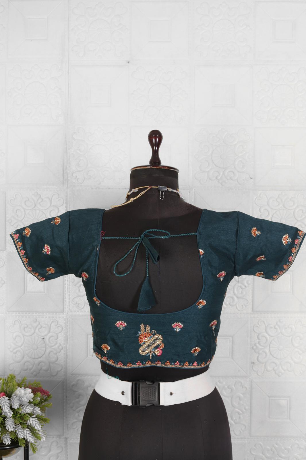 Trendy Embroidered Organza Saree in Germany