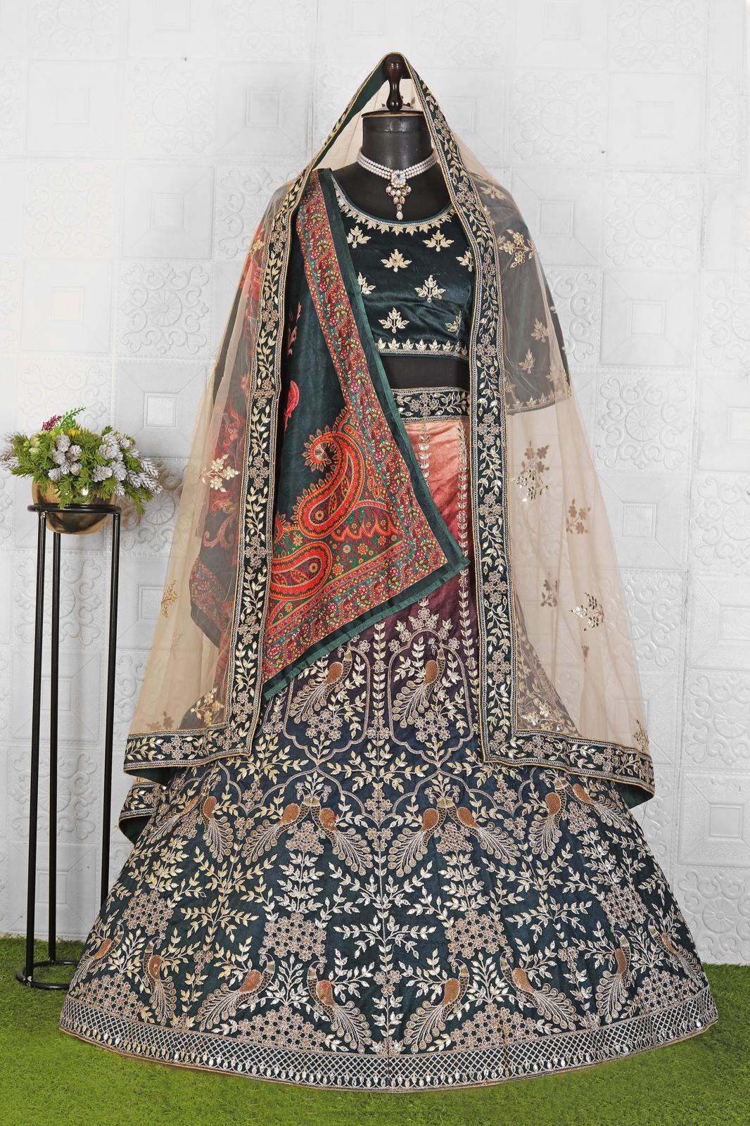 Beautiful Embroided Lehanga in Germany