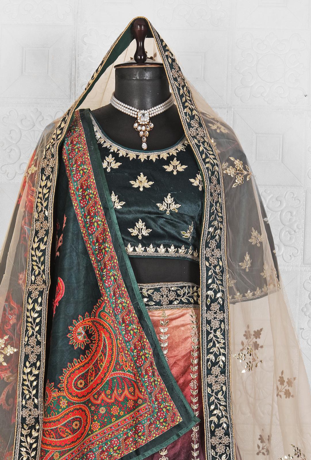 Beautiful Embroided Lehanga in Germany