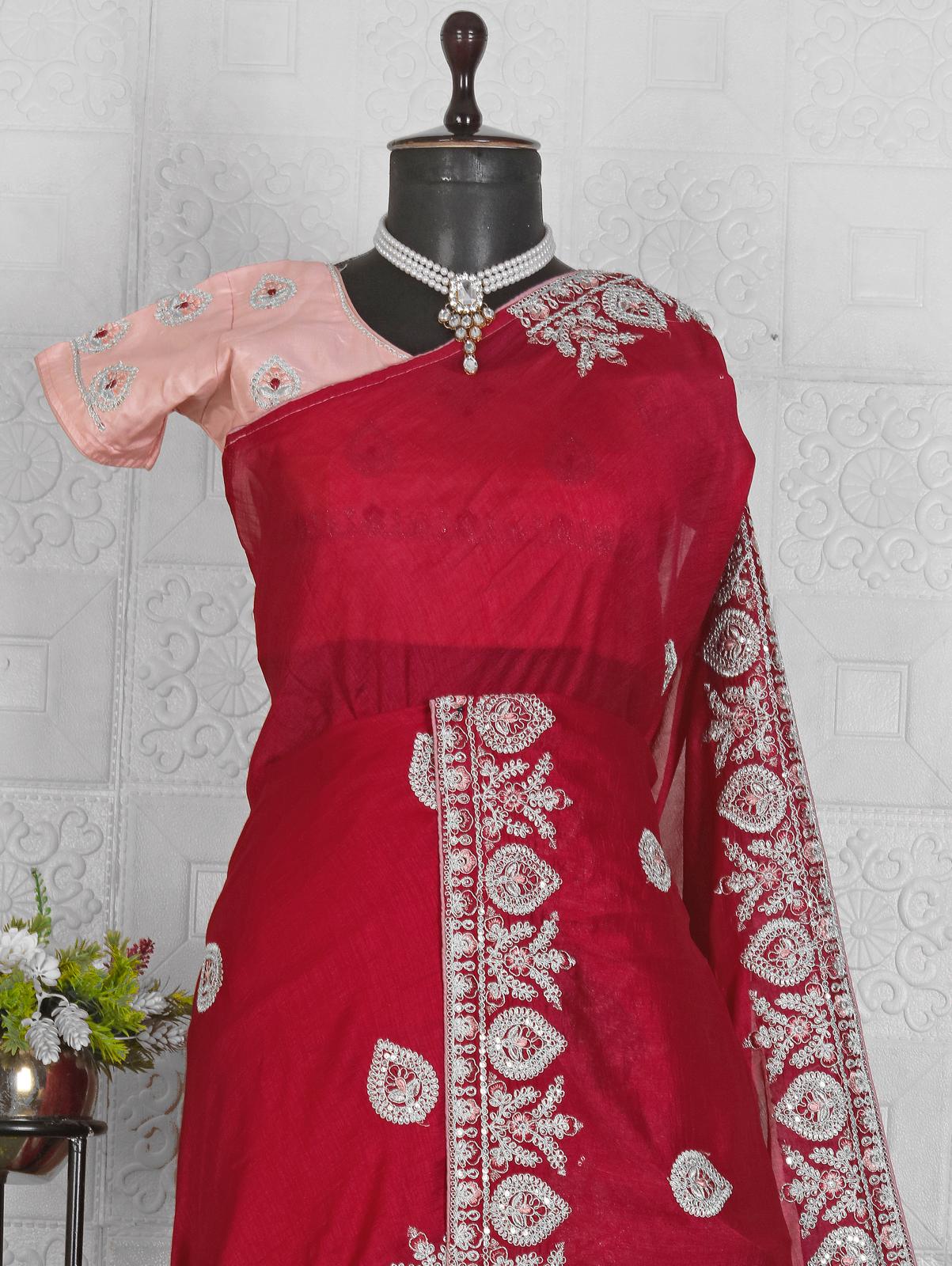 Beautiful Chiffon Saree in Germany