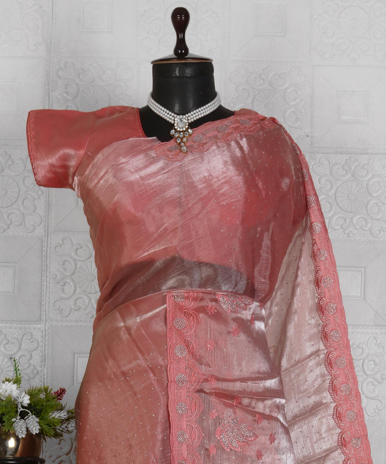 Beautiful Organza Saree in Germany