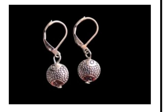Charming Silver Charm Hoop Earrings in Berlin