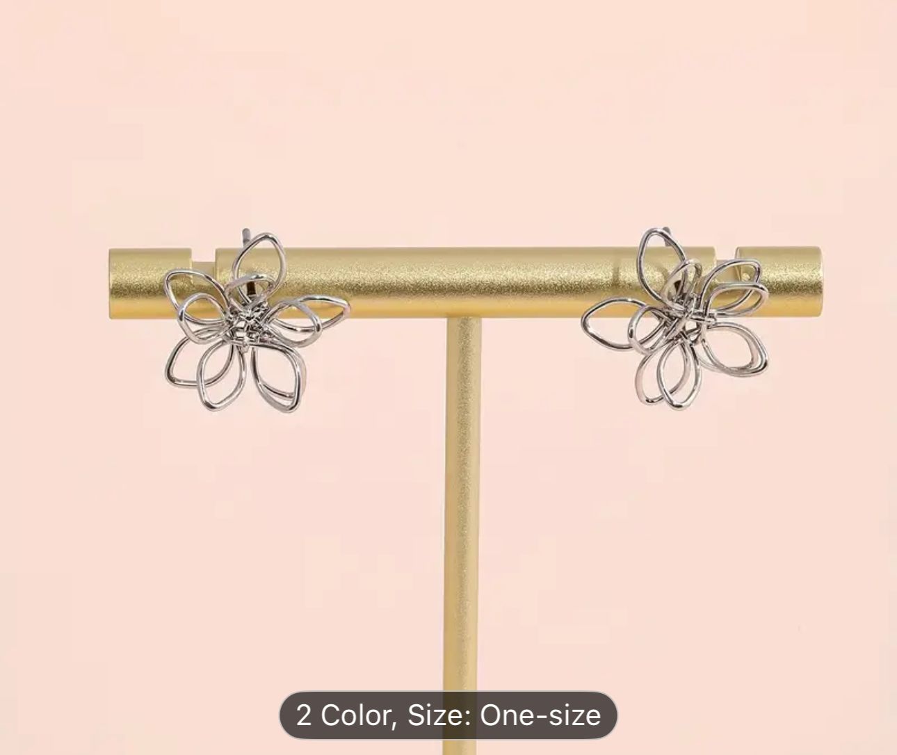 Silver-Toned Studs Earrings in Germany