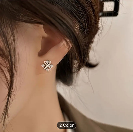 Silver Pretty Stud Earring For Women in Germany