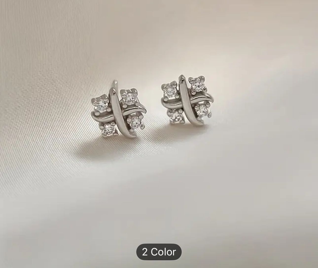 Silver Pretty Stud Earring For Women in Germany