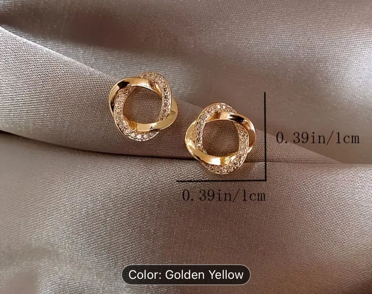 Tanix real look touch girls and womens like American diamond studs in Munich