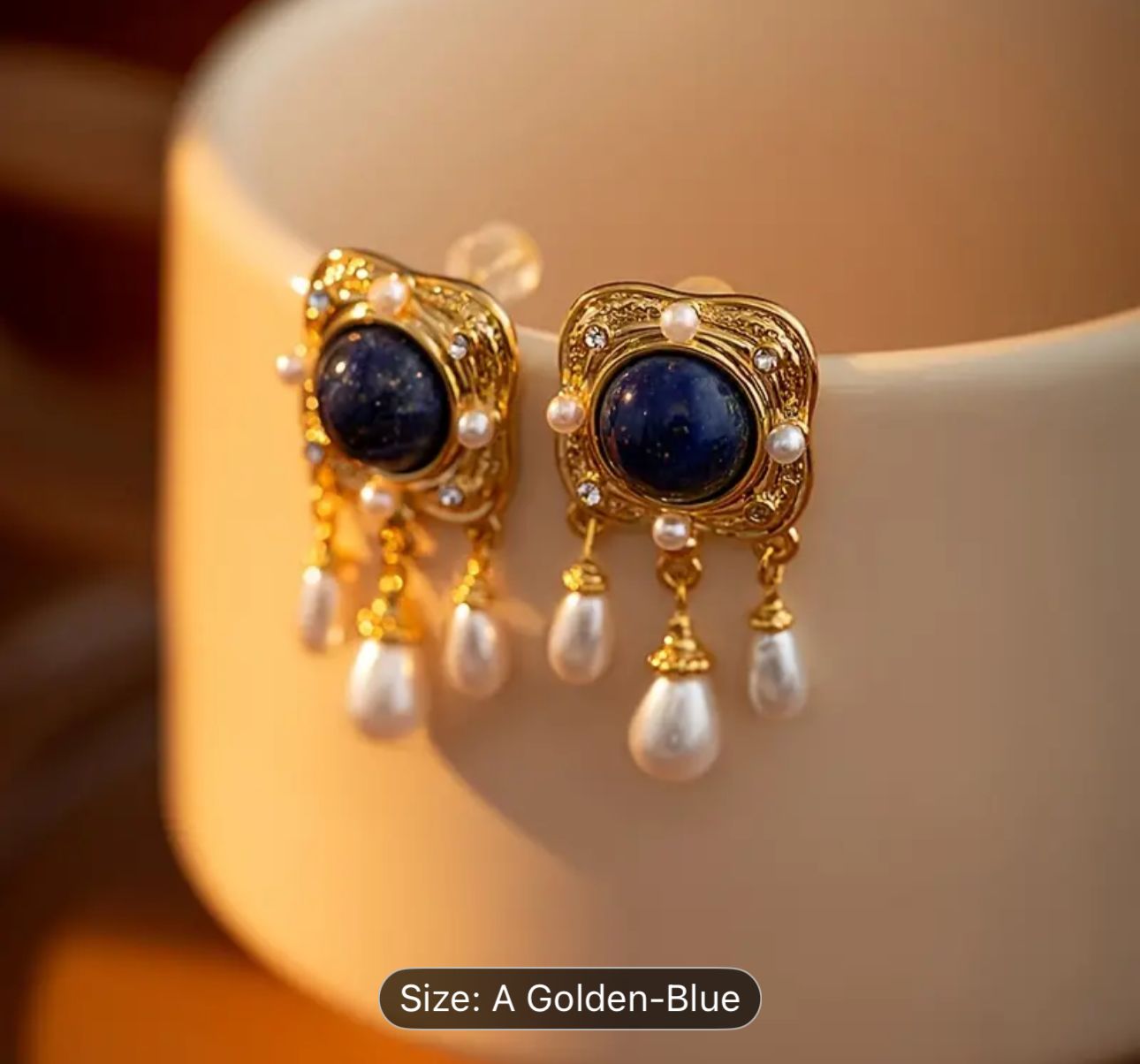 Vintage Pearl Earrings in Germany