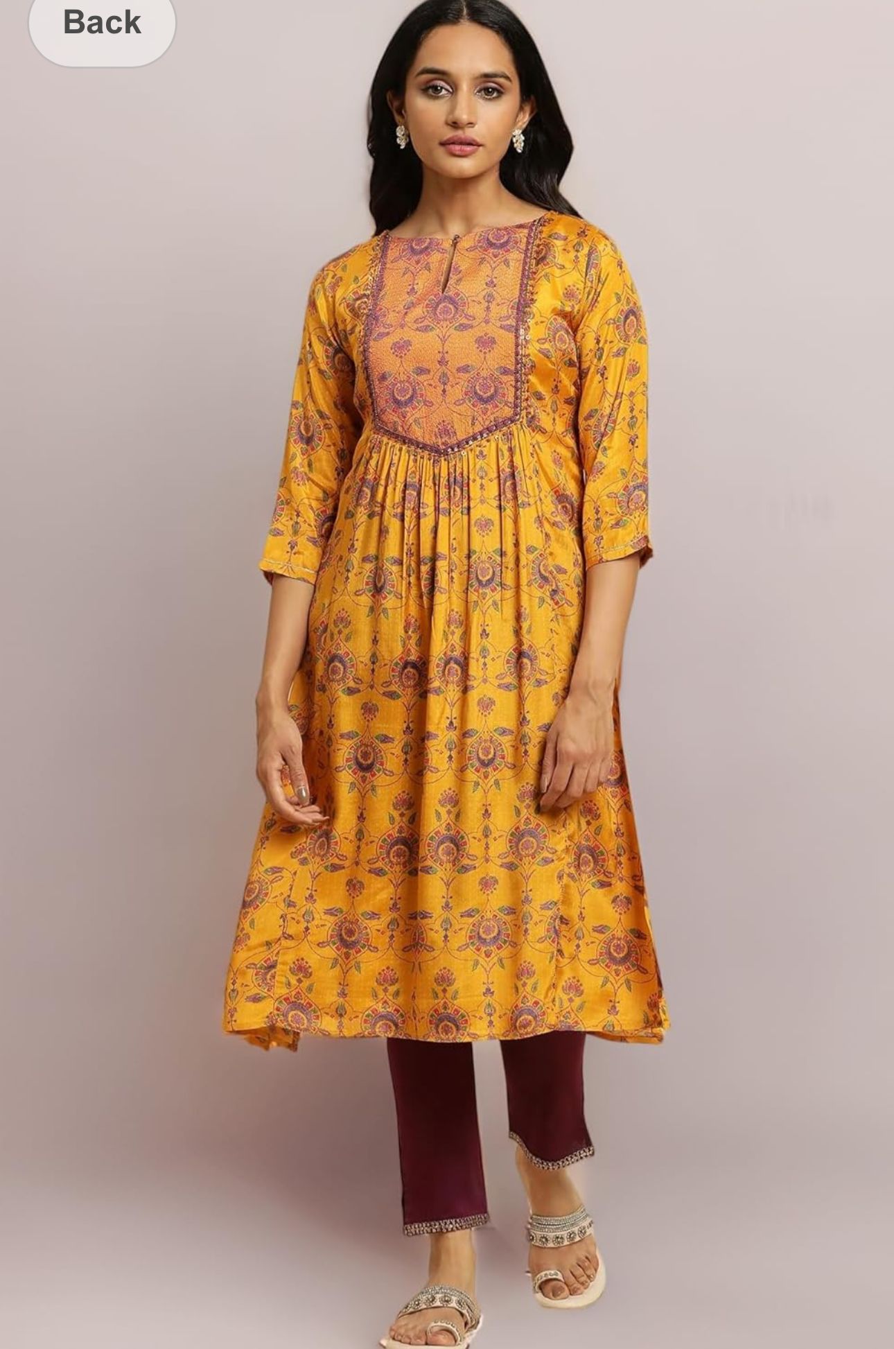 Women's Viscose Regular Fit Casual Kurta in Germany