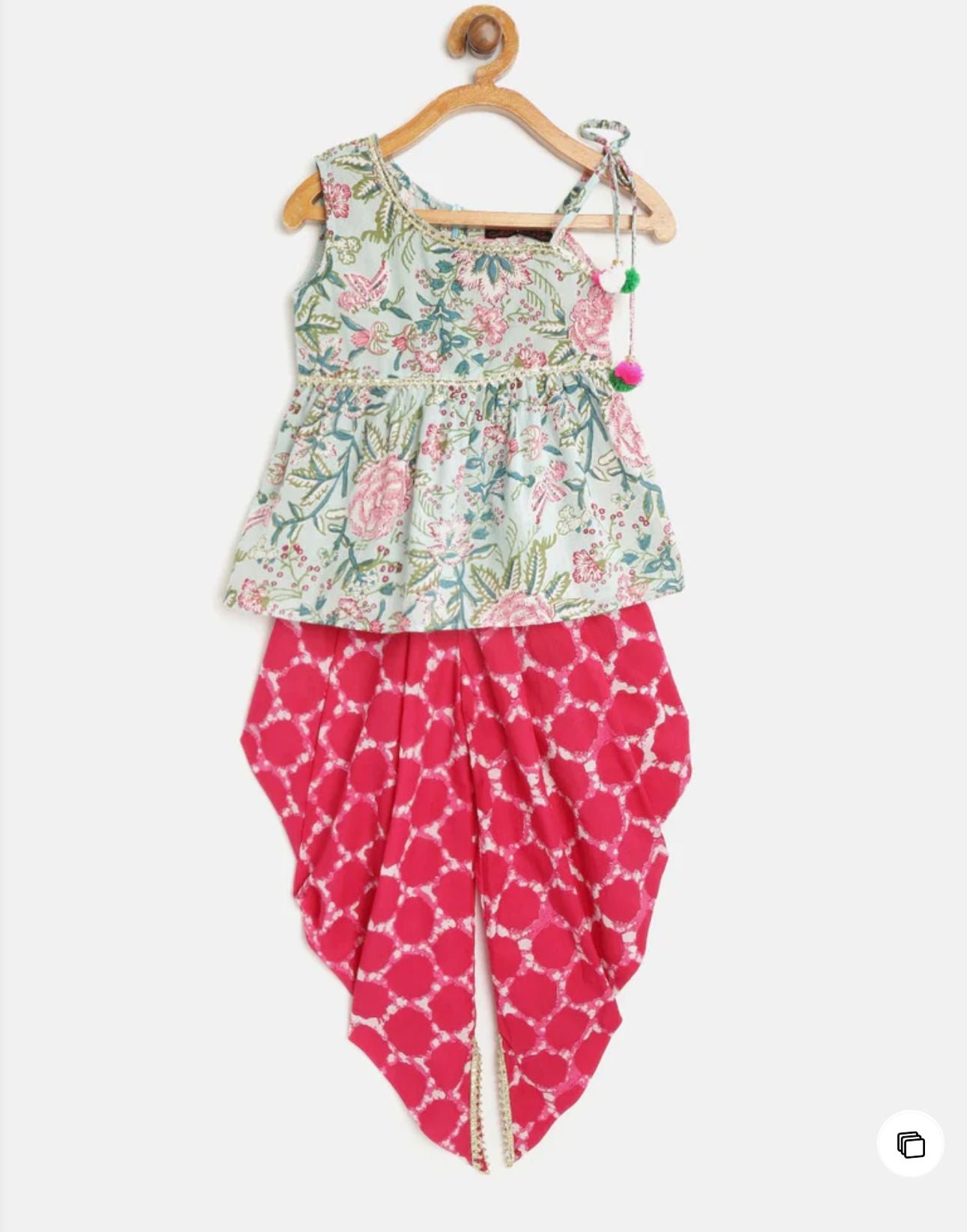 Girls Festive & Party Dhoti & Kurta Set in Munich
