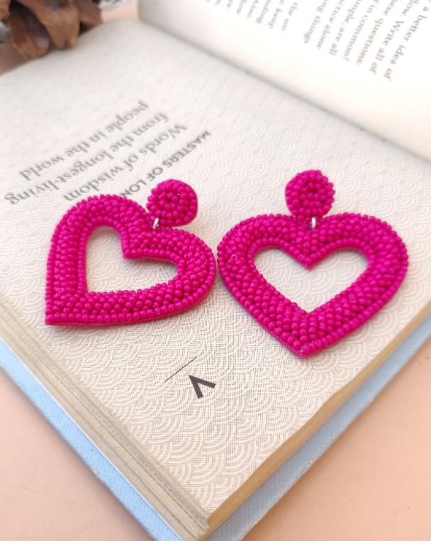 Handcrafts Embroidery Earrings in berlin