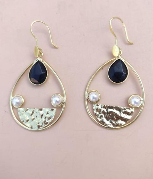 Brass Earrings in Berlin