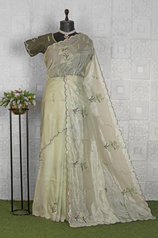 Pure Tissue Silk Saree in Munich
